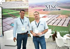 Daniel Sahagun and Raul Ruiz Valensuela of MSC.