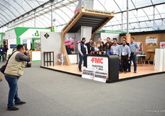 The team of FMC all posing for the photo.