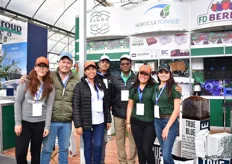 The team of Horticultorres, a distributor in Mexico for Fibredust, Ellepot and Blackmore.