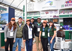 The team of Horticultorres, a distributor in Mexico for Fibredust, Ellepot and Blackmore.