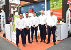 The team of Hoogendoorn; Inigo Ochod, Alejandro Mejia, Jorge Caballero, Martin Helmich and Carlos Valdelamar.