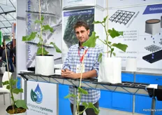 Guillermo Carabante of hydroponic Systems.