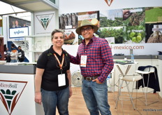 Irma Pardinas Graue and Cuauhtemoc Moreno.