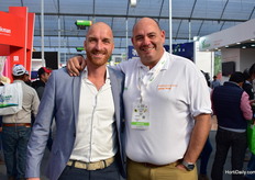 Maurice Verbakel of Boal, who was cisiting the show with Jose Carretero of Ridder.