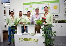 The team of Oasis Grower Solutions. From their factory in Monterrey in Mexico, they supply to growers all over Latin America.