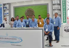The team of Grupo Crops and Science. They import organic products from USA and sell them in Mexico.