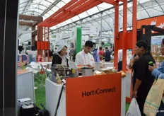 Dutch "stroopwafels" at the booth of HortiConnect.