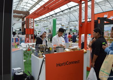 Dutch "stroopwafels" at the booth of HortiConnect.