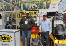 Rajiv Singh Unzon and Jose Carmen Aldaco of IDM.