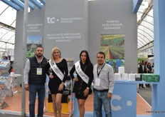 Alfonso Ramos, Lilliana Villegas, MArichel Gonzalez and Carlos Eduardo Cruz of TC Packaging.