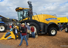 New Holland machine.