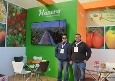 Rosanna Zatarain and Julio Patiño of Hazera.