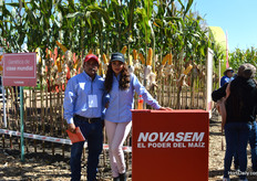 Juan Antonio Muñoz and Shade Vega of Novasem.
