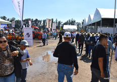 It was a busy day at the Agroalimentaria.