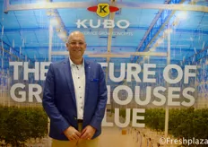 Dennis van Leijde from KUBO, they specialize in sustainable greenhouse projects and smart growing.