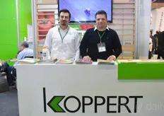 Hasan Altintaş & Ferit Nalbant with Koppert, also an important player of course in the Turkish market, where the use of beneficials keeps on growing.