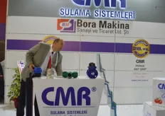 The booth of CMR.