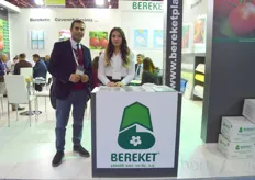 Özhan and Merve of Bereket Plastik.