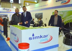 Mehmet Türker and his client of Simkar Plastik.