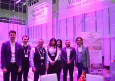 The team of Varnet in their greenhouse.