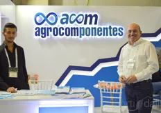 Emre and Pedro of  ACOM Agrocomponentes.