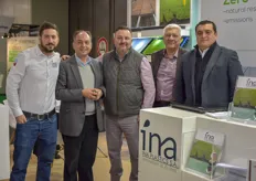 Ina Plastics is doing great business with their thermoformed tray in various countries, including Mexico of course.  In the photo Kostas & Jacob Tsonakis & Carlos Alvarez Maldonado.