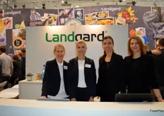 Melanie Schneider, Julia Joosten, Marisa Barth and Nina Keune at the Landgard eG stand, where Magli & Noel GmbH, Walter Pott GmbH and Westhof Bio-Gemüse GmbH were also represented this year.