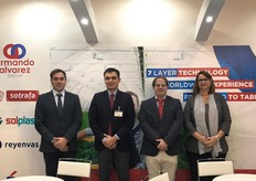 The team with Armando Alvarez