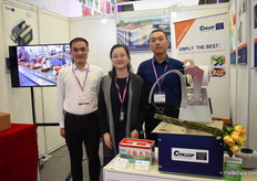 Liky, Zhang Xin and Frank of Cyklop.