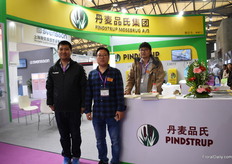 Part of the team of Pindstrup.