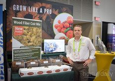 Fibredust launched a wood fiber coir mix prior to the show and Andrew Pidgeon was presenting it - read all about it here:https://www.hortidaily.com/article/9150777/adding-wood-fiber-makes-coir-even-better/ 
