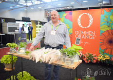 Rick Rabb with Dummen Orange