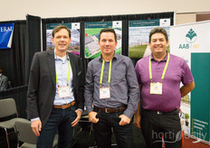 Marc Vijverberg & Rene Caron with AAB International, visited by Abe Wiebe with Universal Fabrication.