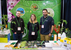 Byron Melon, Rachel England & Joe Battaglia with Koppert Biological Systems