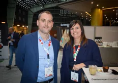 Martijn Kesteloo (Through Partners) and Anne Jancic (BASF Vegetable Seeds)
