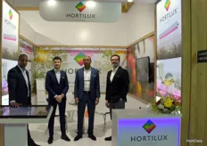 The Guys from Hortilux, Marvin Moentadj, Hans de Vries, Stefano Hiwat and  Ceyhun Helvacioglu, dealer of Hortilux