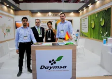 Juan Bosque, Sergio Antonio and their 2 colleagues from the spanish company Daymsa