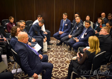 Literally a round table discussion 