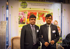 Chaminda Silva with Ceilan Coir Products. 