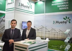 Guillermo Baquero of J. Huete International with his colleague