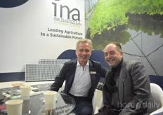 Jan de Smet van Van der Knaap and Jacob Tsonakis from INA Plastics know each other well from Mexican horticulture....