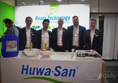 At the beginning of the year, the Roam Technology team had a full schedule to show the Huwa-San products, based on stabilized hydrogen peroxide, to many interested parties.