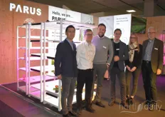 Parus brought not only their LED lights but also the racks that can be removed and furnished plug-and-play. They attracted a lot of attention...