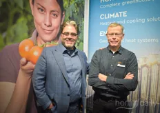 Tim Schartner & Frank van Kleef both grow greenhouse vegetables but both on the other side of the ocean