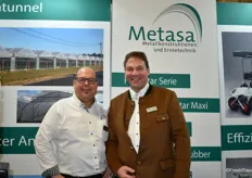 Jörg Primus & Jörg Amft with Metasa.