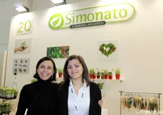 Rosanna Bertoldin and Belinda Piasentin of the horticultural company Simonato