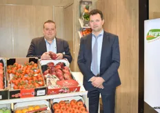 David Bamps and Dominiek Noppe with Vergro. The company is building new premises in Sint-Katelijne-Waver.