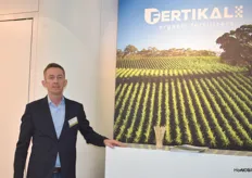 Lieven Wouters with Fertikal. The crop protection sector is booming due to the increasing popularity of organic.