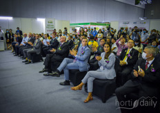 The opening was visited very well.