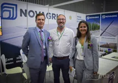 Pascual Miralles with Novagric is visited by Juan Fernandez-Cuervo, economic and commercial counsellor of the Embassy of Spain, and Cristina Blanco Munez of the Spanish Chamber of Commerce in Vietnam.